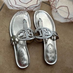 Ralph Lauren sandals in Silver